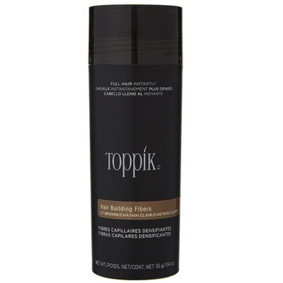 Toppik Hair Building Fibers, Fill In Fine or Thinning Hair Instantly Thicker, Fuller Looking Hair for Men & Women