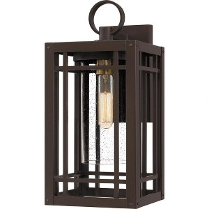 Quoizel Lighting Pelham 1 - Light Sconce in  Western Bronze - 1 of 4