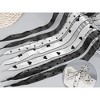 INSPIRE CHIC Flat Snow Yarn Silk Ribbon Fashion Soft Shoelaces for Sneakers 2 Pairs - 2 of 4