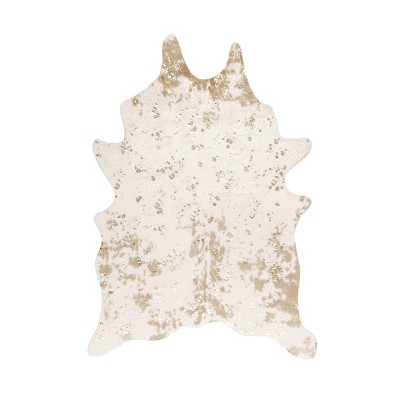 Nuloom Iraida Contemporary Faux Cowhide Indoor Area Rug