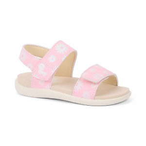 See Kai Run Basics Toddler Jaylen Floral Sandals - Light Pink