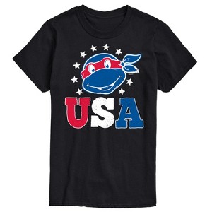Men's - Teenage Mutant Ninja Turtles - USA Raphael Short Sleeve Graphic T-Shirt - 1 of 4