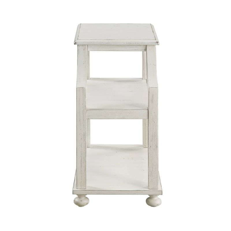 St Anne Chairside Accent Table White - Treasure Trove Accents, 3 of 6