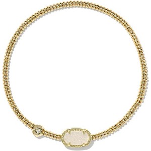 Grayson Crystal Stretch Bracelet, Gold Tone Fashion Jewelry with Sparkling Accents for Women - 1 of 4