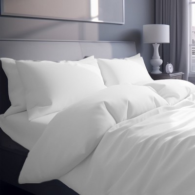 King Black Cotton Sateen 400 Thread Count Sheet Set