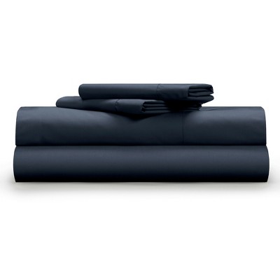 Classic Cool & Crisp 100% Cotton Percale 4-Piece Sheet Set