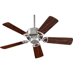 Quorum Lighting Estate 42 Satin Nickel 5-Blade Ceiling Fan - 1 of 1