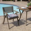 ARDEN Outdoor Seat or Rocking Chair Cushion, 19 x 18, Water Repellent, Fade Resistant - 2 of 4