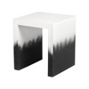TOV Furniture Matra End Table in Black and White - 4 of 4