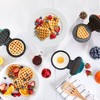 Dash Mini Waffle Maker, Griddle and Heart Waffle Maker - 3-Piece Set: Nonstick Pancake & Waffle Cooking Surface - 2 of 3