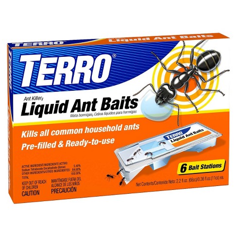 Terro Ant Killer Indoor Liquid Ant Baits 6-Pack : Target