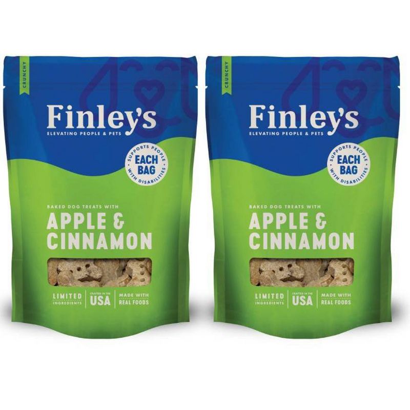 Finley's Apple and Cinnamon Dog Treats, 1 of 15