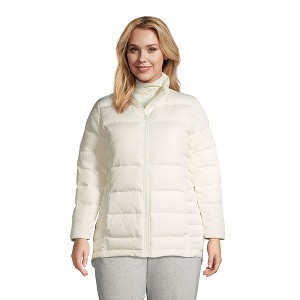 Lands' End Women's Outerwear Down Puffer Jacket - 1 of 4