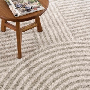 Hauteloom Allard Gray Washable Area Rug - 1 of 4