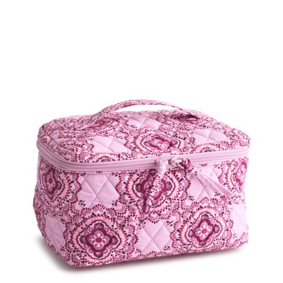 Vera Bradley Women's Outlet Cotton Essential Large Brush Up Cosmetic
