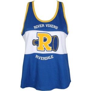 Riverdale Juniors River Vixens Cheerleader Cheer Squad Racerback Tank Top - 1 of 3