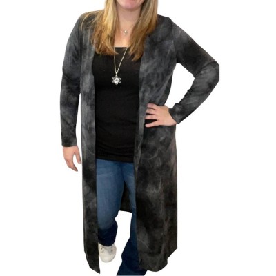 Women's Tie Dye Duster - honeyme