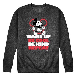 Men's - Disney - Mickey Mouse Graphic Fleece Sweatshirt - 1 of 4