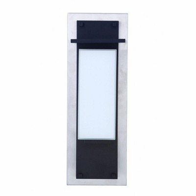 Craftmade Lighting Heights 1 - Light Wall Light in  Stainless Steel/Midnight