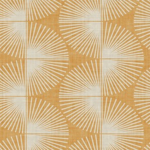 Nicole Miller Fluted Geo Turmeric Peel & Stick Wallpaper - 1 of 4