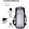 BABYYER Water Bottle Holder with Strap 32oz Insulated Water Bottle Carrier Sling Bag (black) - 4 of 4