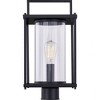 Quoizel Lighting Garrett 1 - Light Post Light in  Matte Black - 3 of 4
