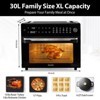 Aeitto 32QT 19-in-1 Air Fryer Toaster Oven Combo with Rotisserie & Dehydrator, 1800W Digital Convection Oven, Fits 13" Pizza, Includes 6 Accessories - 2 of 4