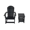 WestinTrends 2-Piece Outdoor Patio Adirondack Rocking Chair with Side Table Set - 3 of 4