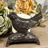 Slickblue Antique-Style Bird Candle Holder, Metal Tea Light Stand for Tabletop, Mantel, or Shelf Décor - 2 of 4
