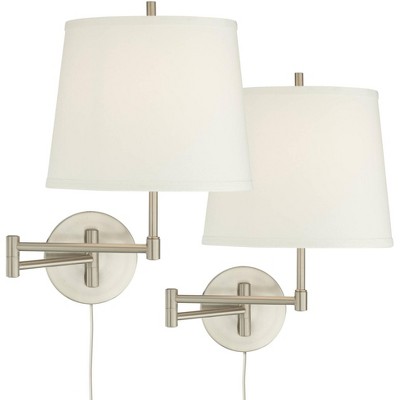adjustable wall lamp with swing arm