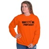 Don't Scare Me Funny Halloween Humor Sweatshirt for Men or Women Brisco Brands - 3 of 4