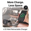 It's Just Smart Type-C Car Phone Charger Adapter for iPhone 16 Samsung with 30" Retractable Cord: USB-C Connection, 25W Output, 12V - 3 of 4