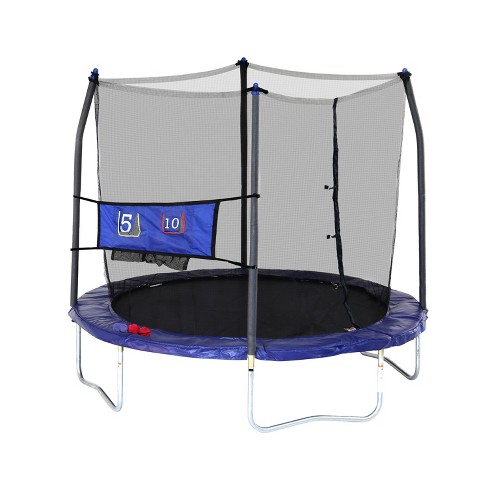 Skywlker Trampolines 8' Round Jump-n-toss Trampoline With