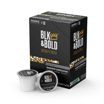 Blk & Bold Smoove Operator Dark Roast - Keurig K-Cup Coffee Pods 20ct