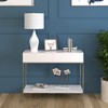 Hudson and Canal 28.25" Tall Porcela Table Lamp with Fabric Shade - 4 of 4