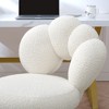 NicBex Adjustable Height Swivel Home Office Chair with Hollow Back Design for Work Study Vanity - 4 of 4