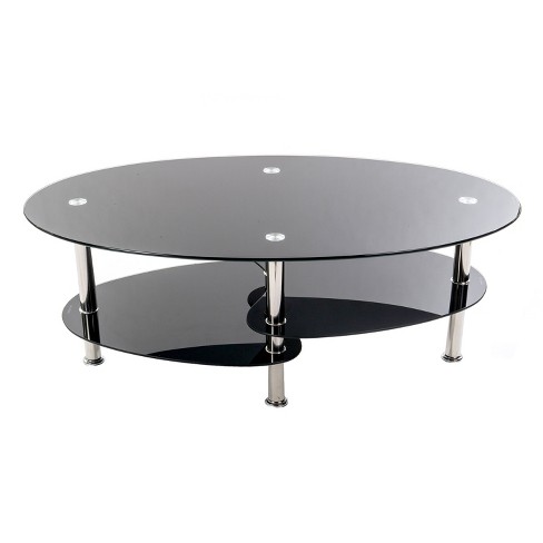 Chrome Glass Coffee Table