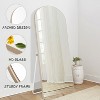 Dovelina Wood Frame Arch Top Full Length Mirror Leaning Mirror - 3 of 4