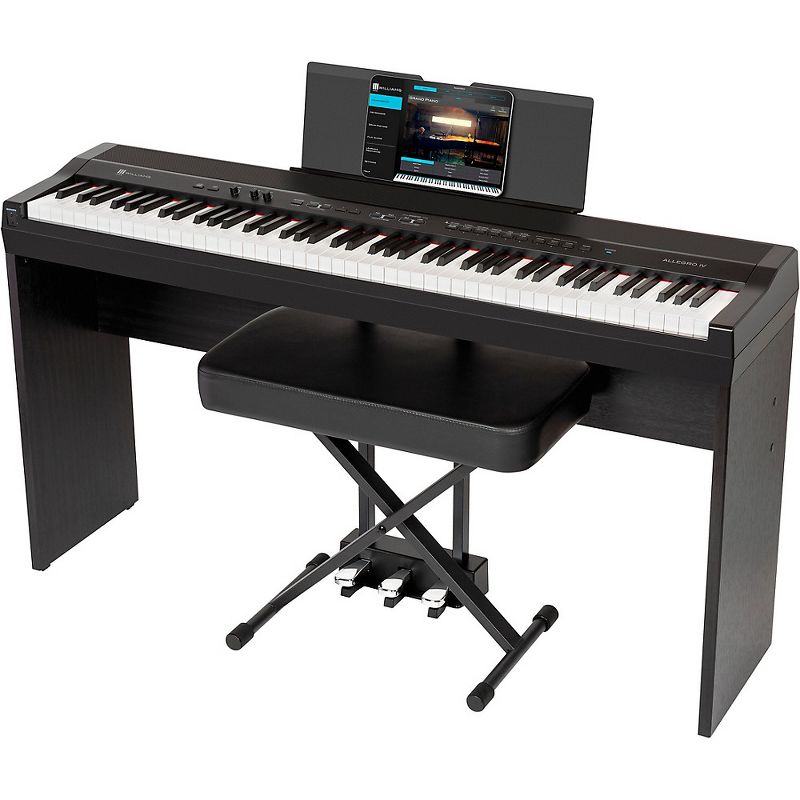 Williams Allegro IV In-Home Pack Digital Piano With Stand, Bench & Piano-Style Pedal, 1 of 7