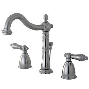 Victorian Widespread Bathroom Faucet - Kingston Brass - 1 of 4