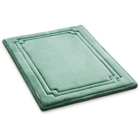 Microdry Softlux Racetrack Twist Memory Foam Bath Mat/runner With Skid Resistant Base : Target