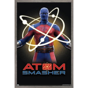 Trends International DC Comics Movie Black Adam - Atom Smasher Framed Wall Poster Prints - 1 of 4