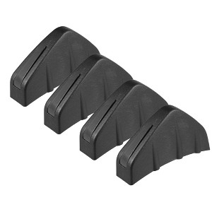 Unique Bargains Car Diffuser Universal Shark Fin Spoilers 4Pcs - 1 of 4
