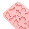 Unique Bargains Candy Making Moulds 12-Cavity Candy Mould Hand Wash 7.83"x6.57"x0.75" 1 Pc - 4 of 4
