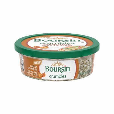 Boursin Crumbles Caramelized Onion Cheese - 4oz