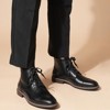 Santimon Mens Boots Leather Cap Toe Casual Boots Chukka Fashion Dress Boots - 3 of 4