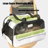 Cat and Dog Backpacks, Pet Carriers, Breathable Mesh Anti-Heat Pet Carriers, Perfect for Travel, Camping, or Outdoor Use, Essential for Cats and Dogs - 4 of 4