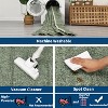 coucheta Washable Scalloped Area Rugs, Multi-size Modern Stain-Resistant Soft Low Pile Non-Slip Farmhouse Accent Carpet, for Living Room, Bedroom - 3 of 4