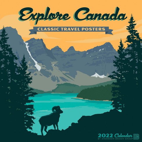2022 Wall Calendar Explore Canada (Adg) - Willow Creek Press : Target