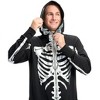 Tipsy Elves Halloween Skeleton Costume for Men - Comfy Easy Adult Onesie Jumpsuit - Men's Gold Skeleton Jumpsuit Halloween Costume Size Large - image 4 of 4